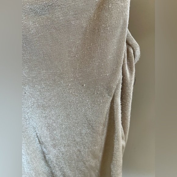 Fiestar Gold Plunging Cowl Neck Halter Tie Mini Dress Size Small - Picture 7 of 10